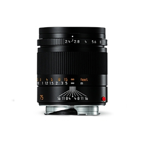 Leica Summarit-M 75mm f/2.4 BLACKLEICA, 라이카