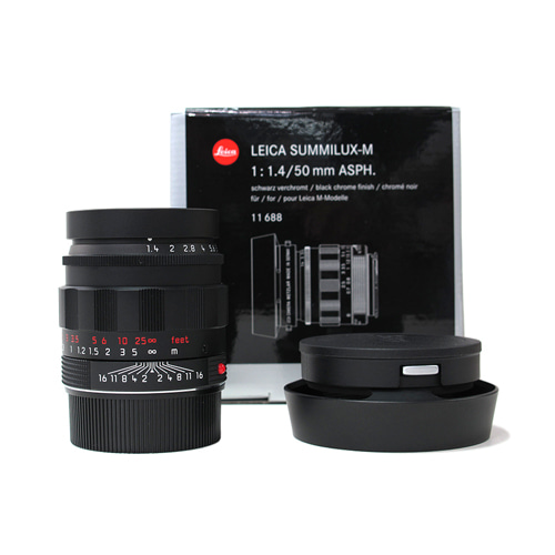 LEICA  50mm F1.4 ASPH  SUMMILUX-M  black chrome finish  sn.4741LEICA, 라이카