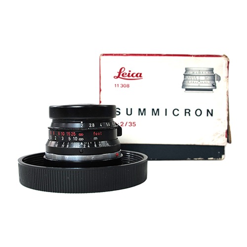 LEICA  35mm F2 8Elements SUMMICRON Black Chrome  sn.2274LEICA, 라이카