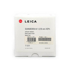 LEICA  35mm F2 ASPH  black paint  ( 신품 )LEICA, 라이카